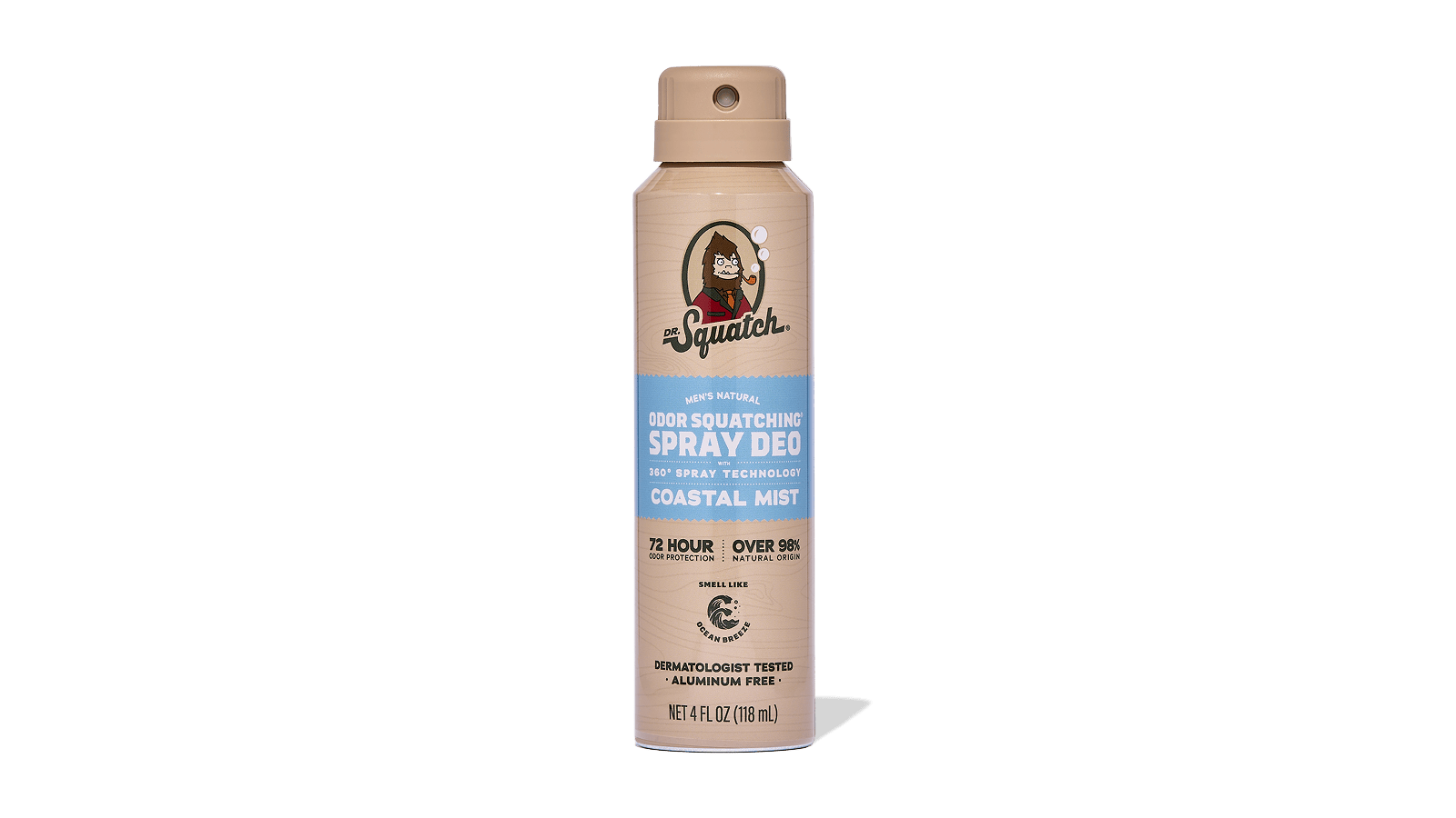 Coastal Mist Spray Deodorant - Premium Travel Glide