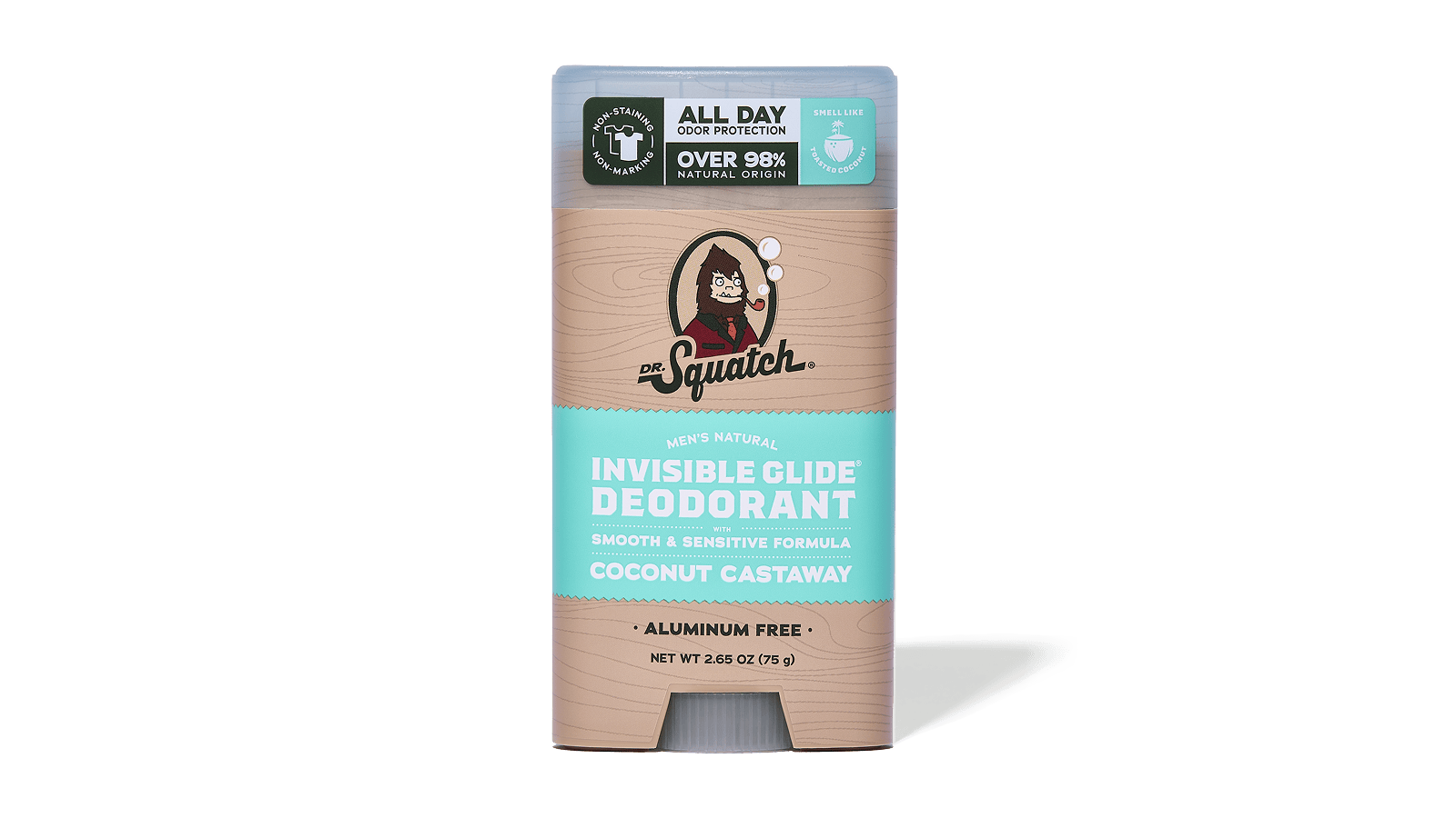 Coconut Castaway Invisible Glide Deodorant - Smooth Fresh
