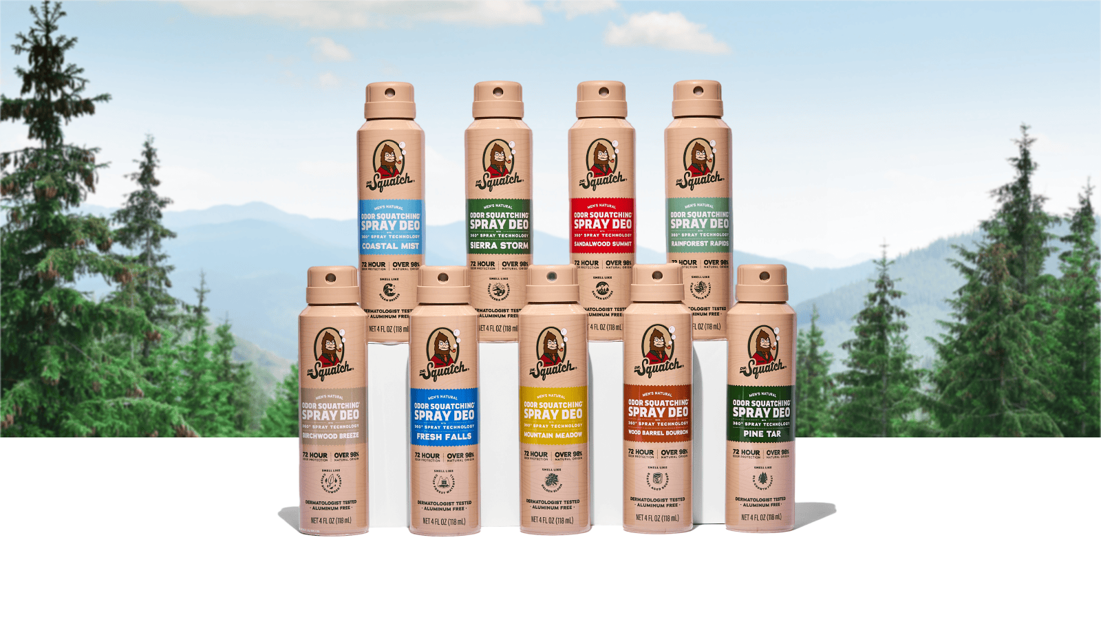 Spray Deodorant Set - Active Guard