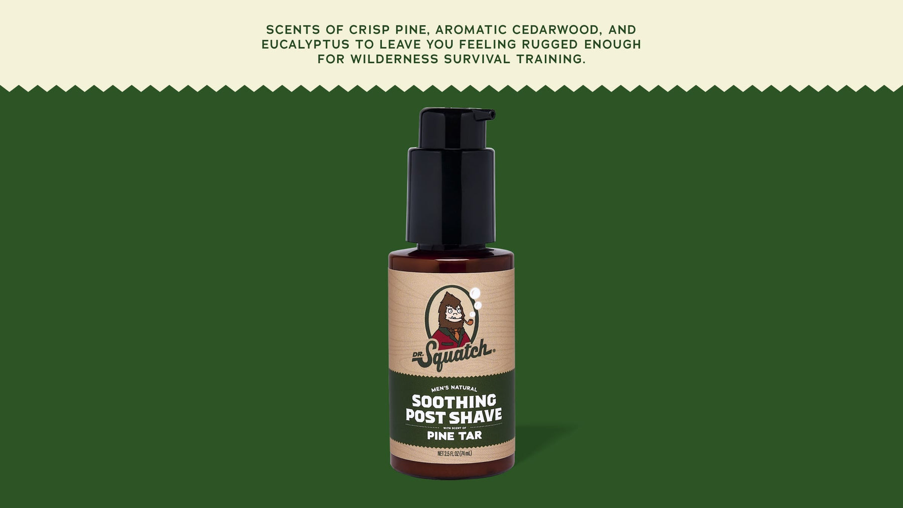 Soothing Post Shave Pine Tar - Forest Fresh