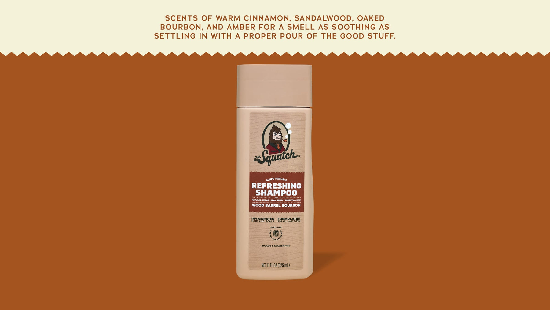 Wood Barrel Bourbon Shampoo - Active Shower Bar
