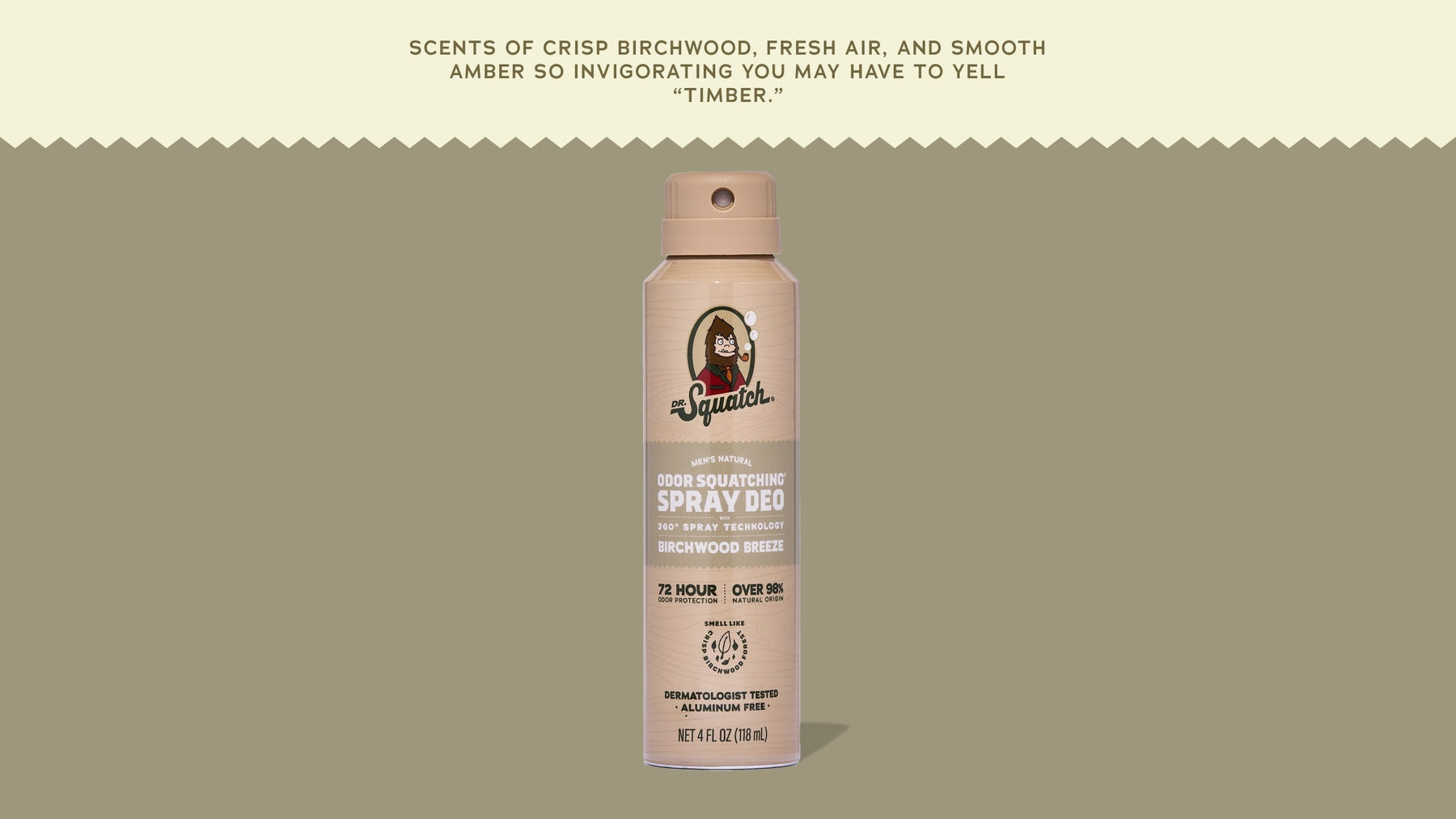 Birchwood Breeze Spray Deodorant - All Day Daily Routine