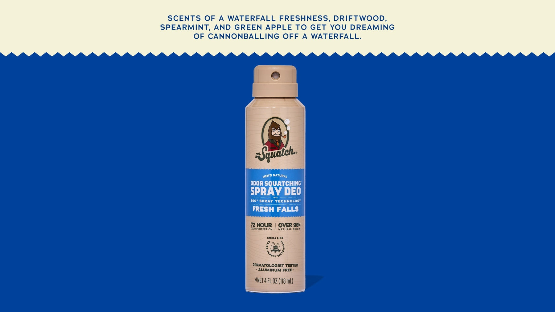 Fresh Falls Spray Deodorant - Active Travel Guard
