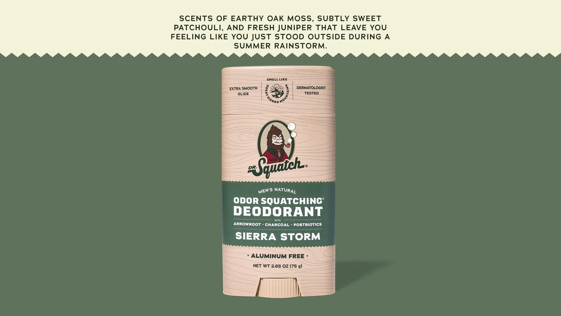 Sierra Storm Deodorant - Easy Travel Carry