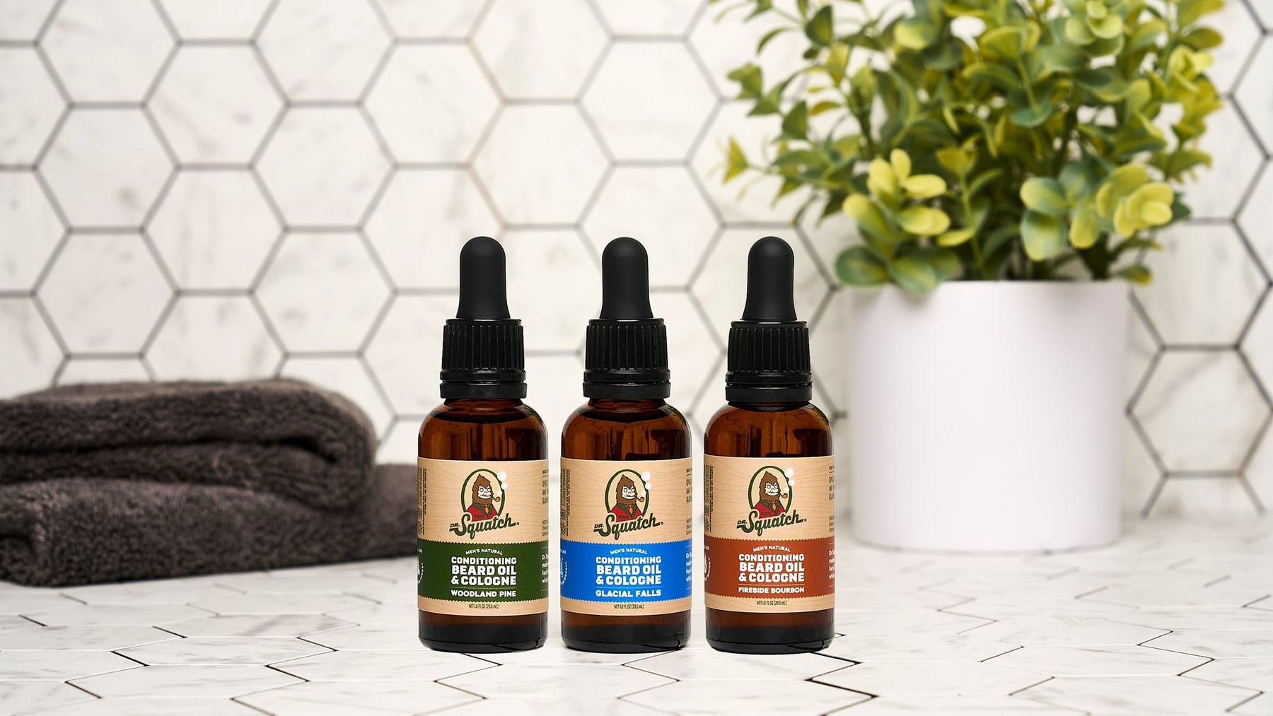 Conditioning Beard Oil & Cologne Fireside Bourbon - Forest Outdoor Finish