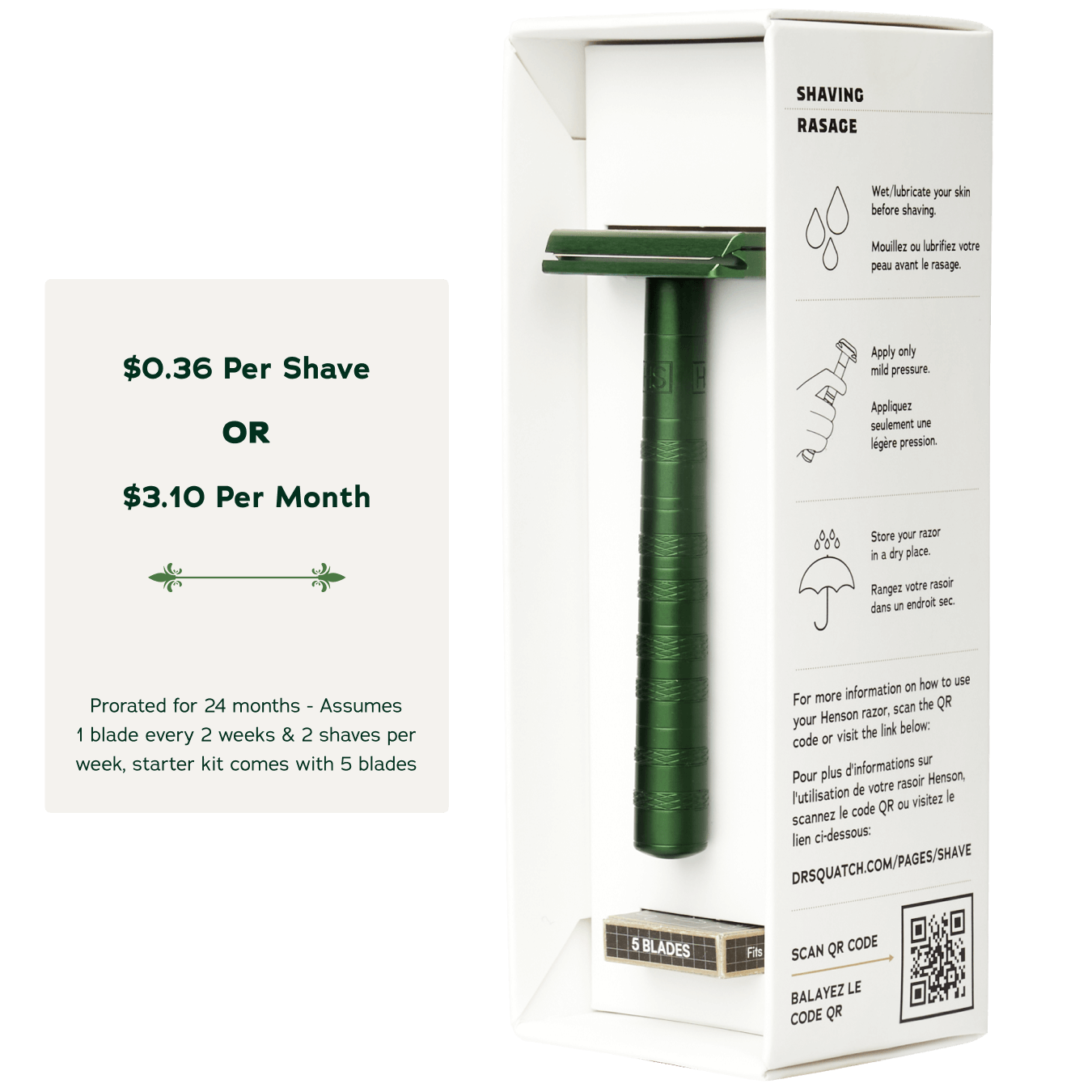 Safety Razor - Daily Active Choice