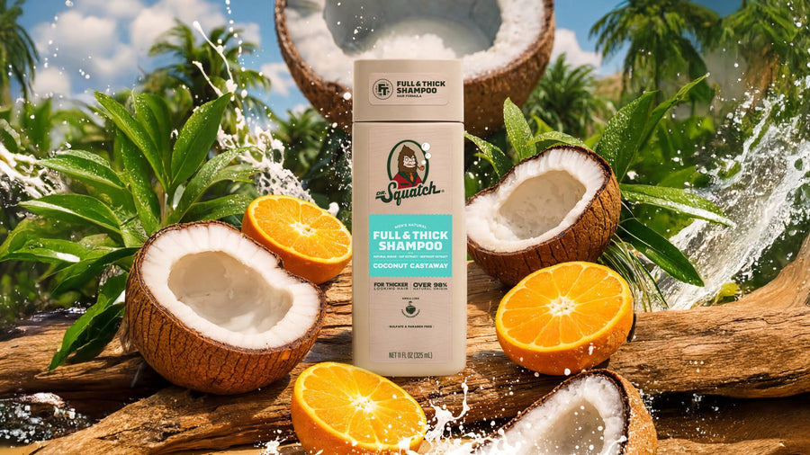 Coconut Castaway Full & Thick Shampoo - Full Morning Routine