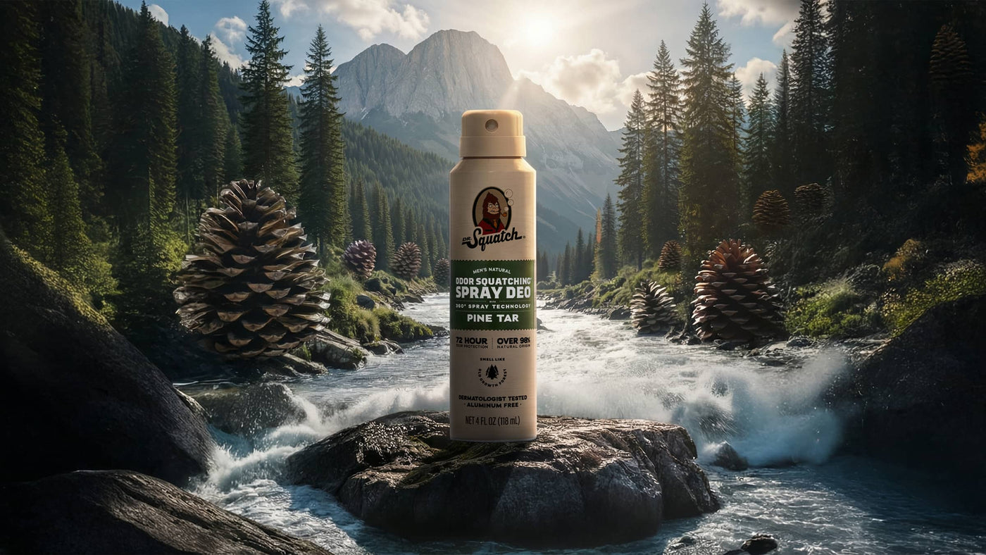 Pine Tar Spray Deodorant - Modern Fresh Shield