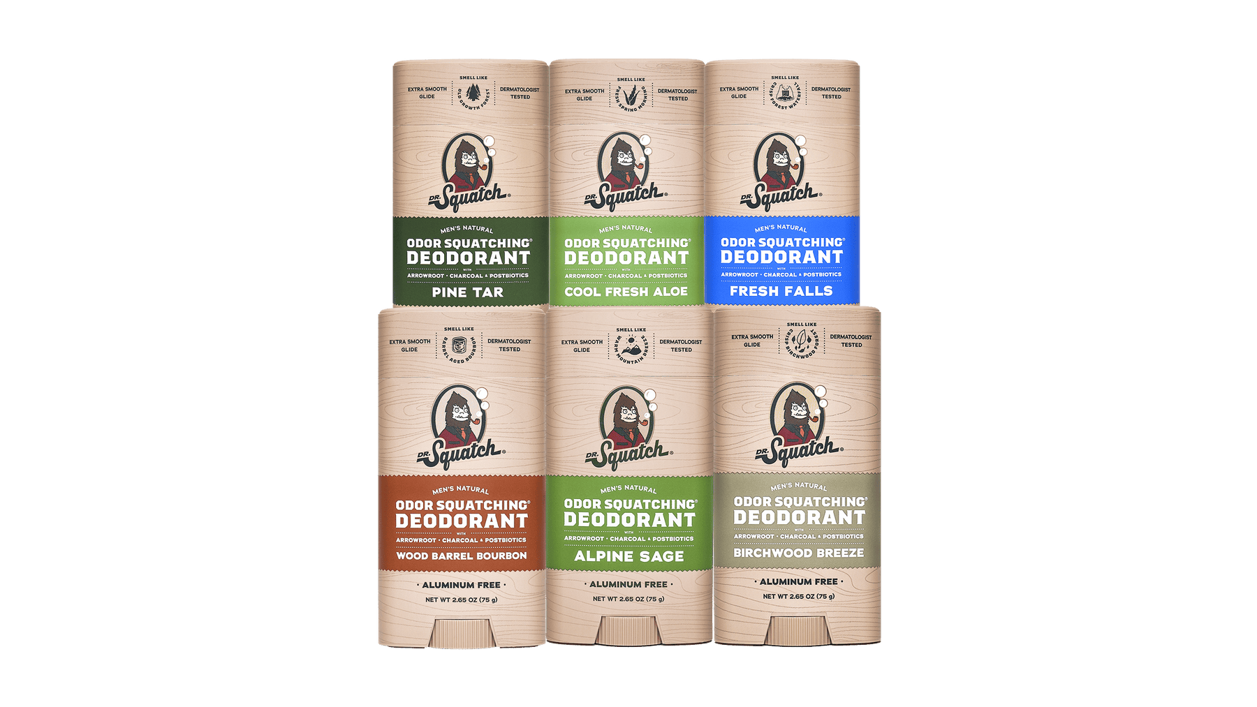 Deodorant 6-Pack - Daily Gift Pack