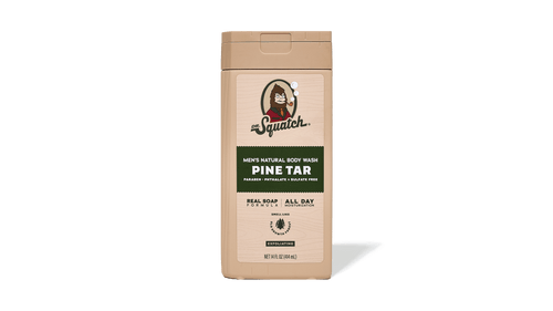 14 oz Pine Tar Exfoliating Body Wash - Clean Outdoor Lather