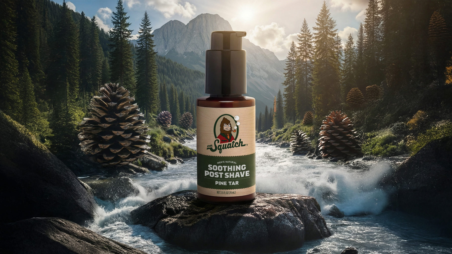 Soothing Post Shave Pine Tar - Forest Fresh