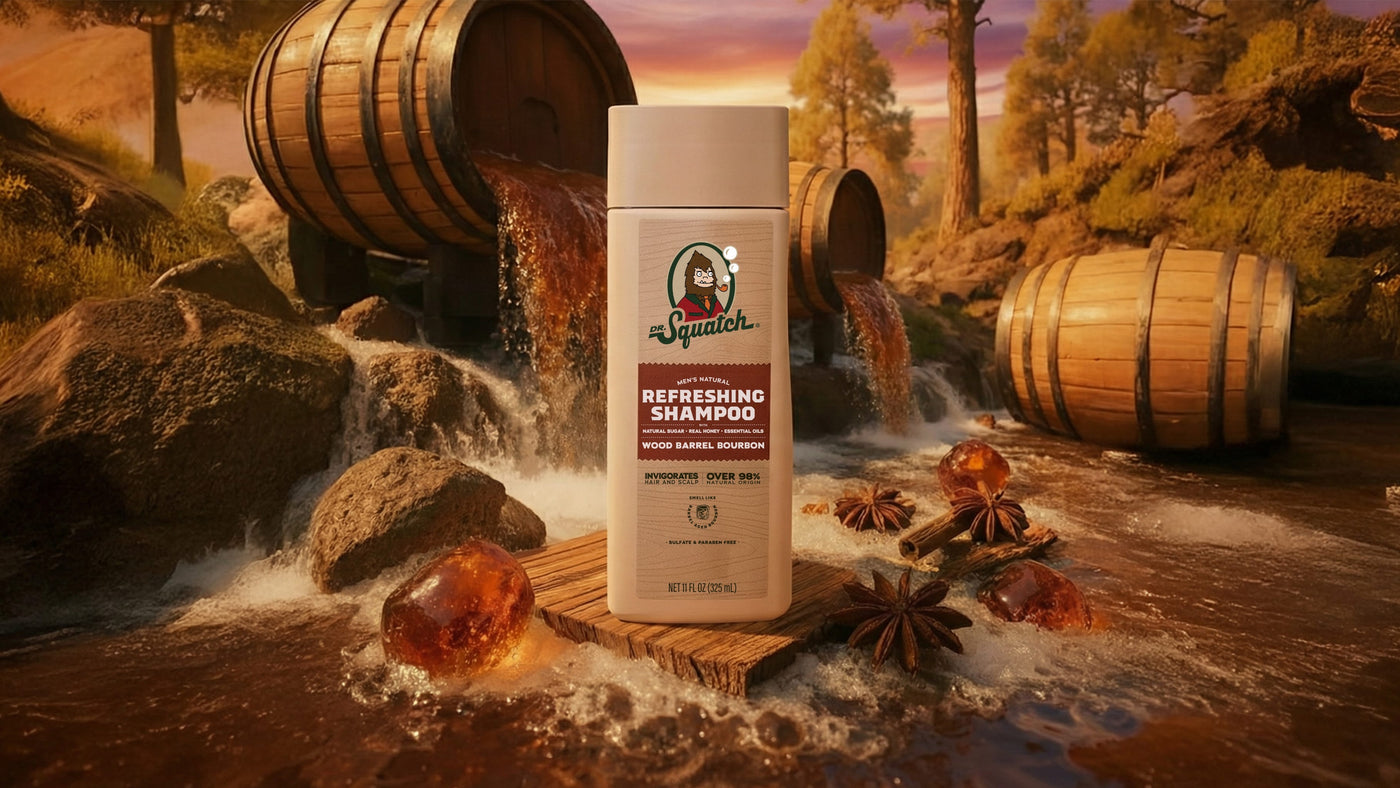 Wood Barrel Bourbon Shampoo - Active Shower Bar