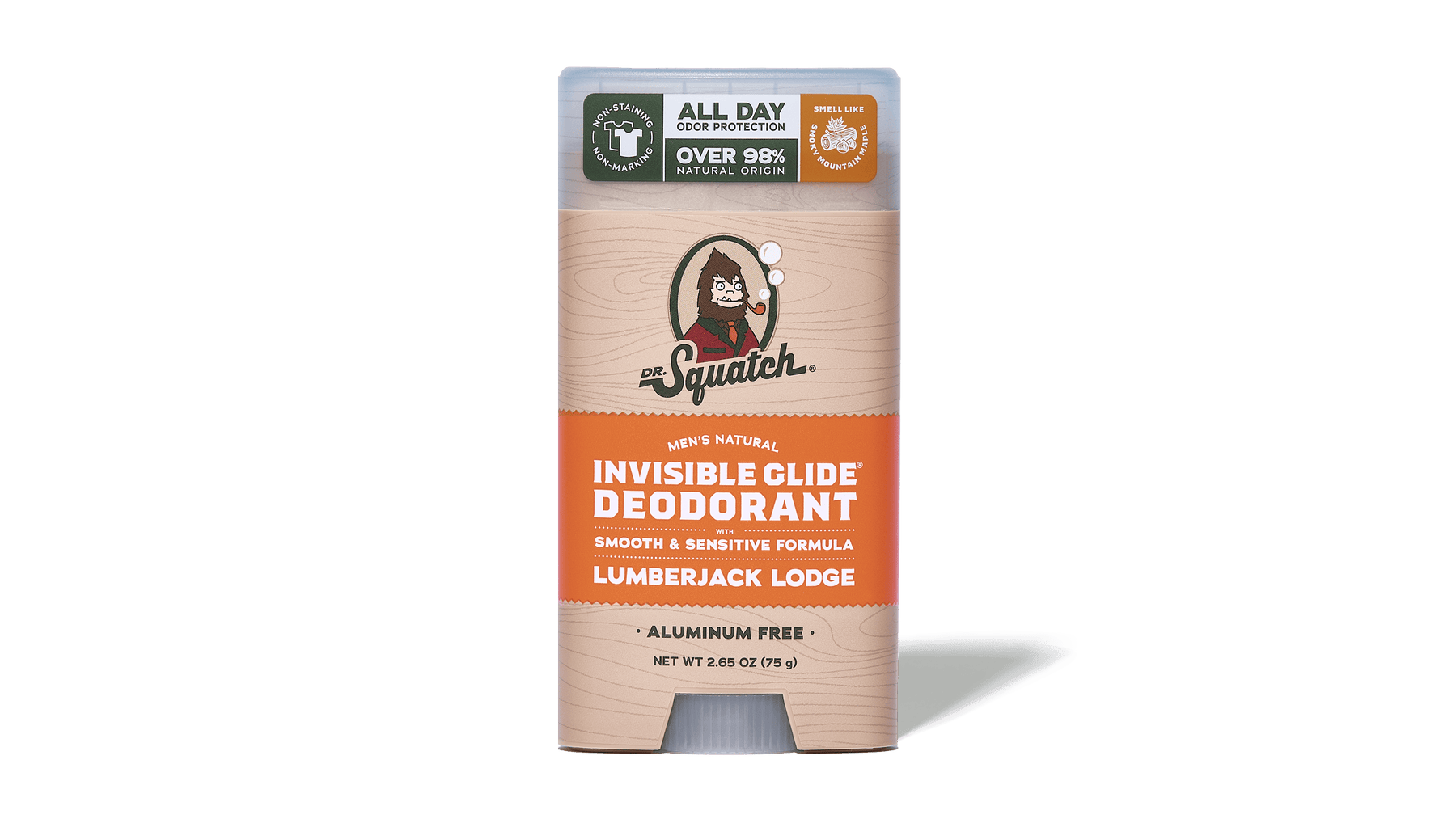 Lumberjack Lodge Invisible Glide Deodorant - All Day Travel Routine